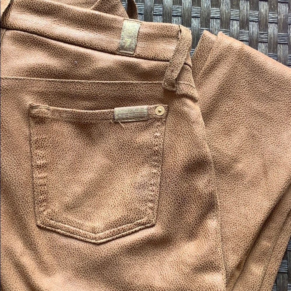 7 For All Mankind low rise pants